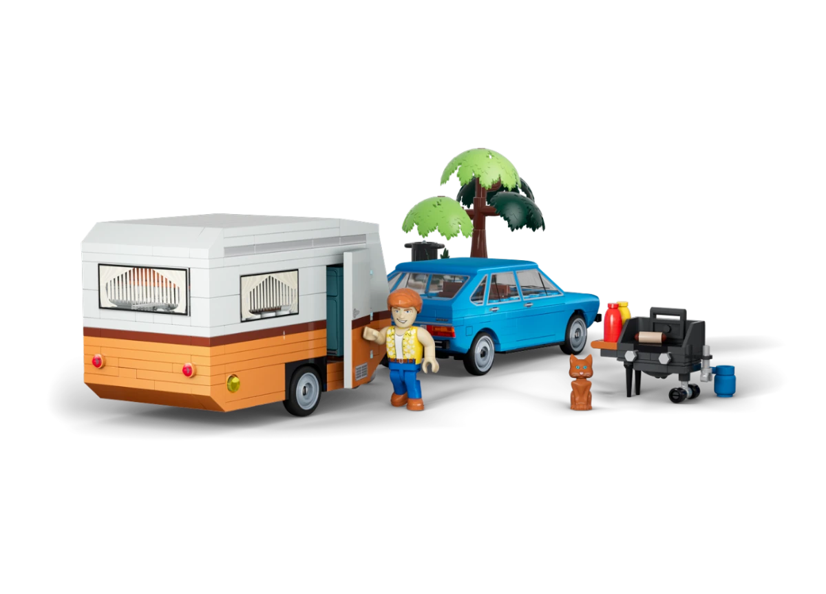 Automobil Volkswagen Passat B1 a karavan COBI 24644 – Action Town 1:35