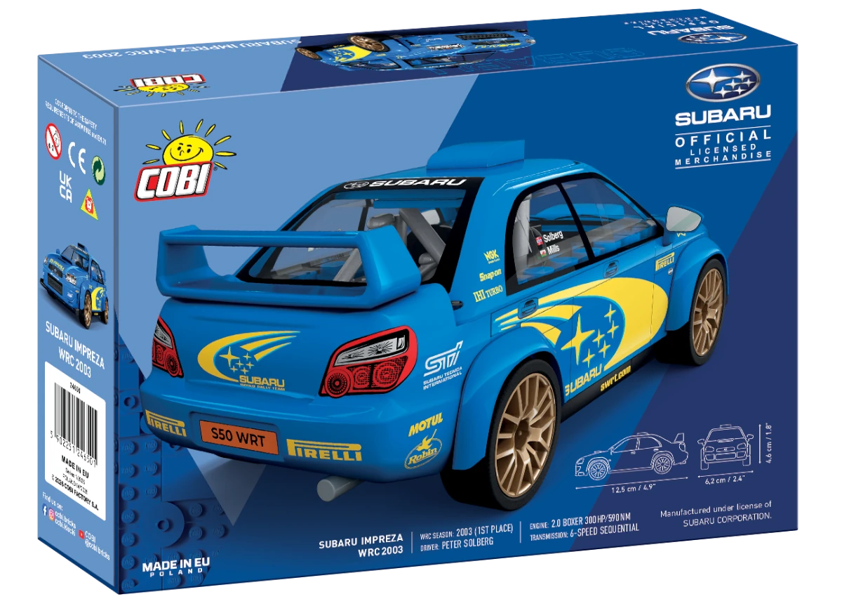 Automobil Subaru Impreza WRC 2003 COBI 24650 - Subaru 1:35