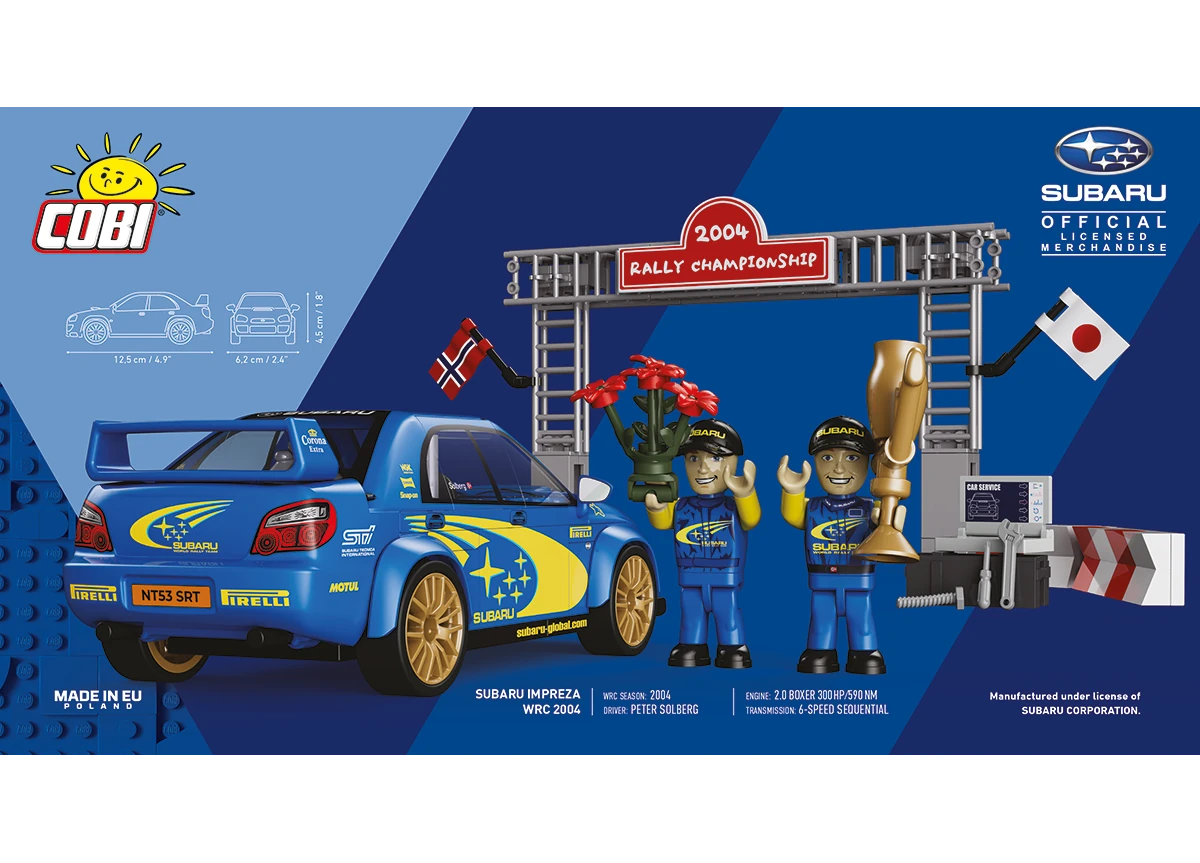 Automobil Subaru Impreza WRC 2004 COBI 24652- Subaru 1:35