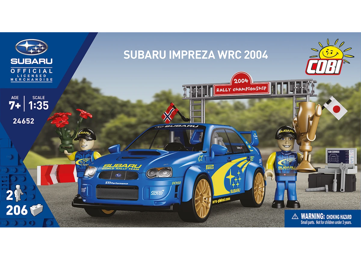 Automobil Subaru Impreza WRC 2004 COBI 24652- Subaru 1:35