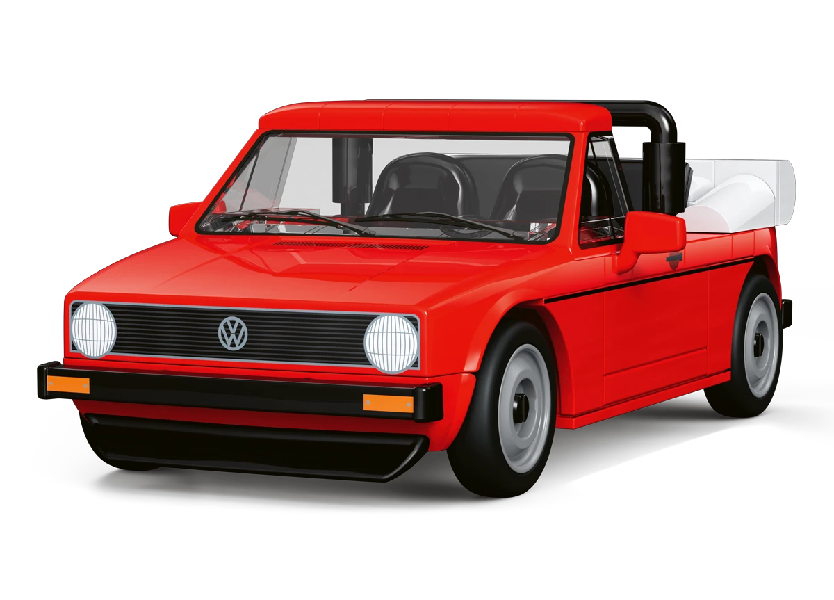Automobil Volkswagen Golf cabriolet (1979-1993) COBI 24660 - Action Town 1:35