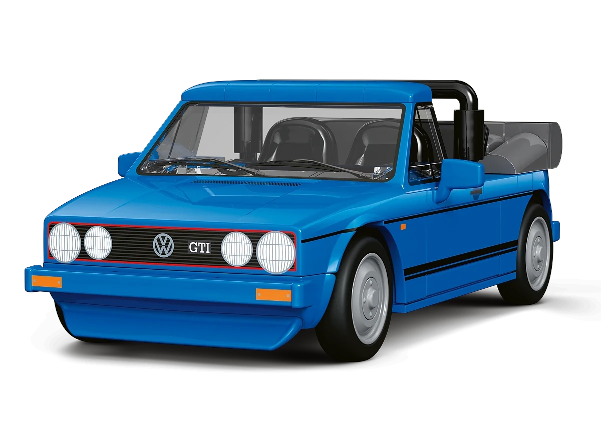 Automobil Volkswagen Golf GTI british version cabriolet COBI 24661 - Volkswagen 1:35