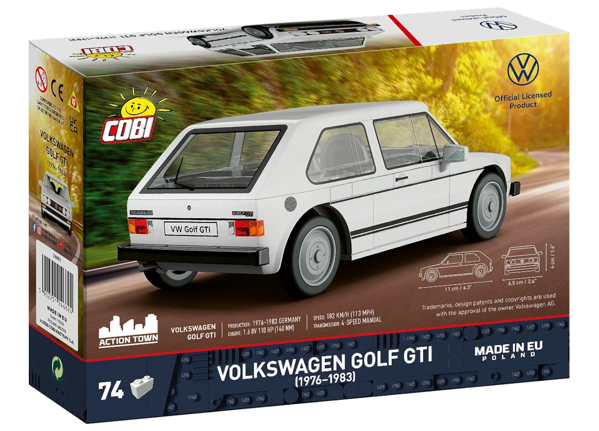 Automobil Volkswagen Golf GTI (1976 - 1983) - Action Town 1:35 