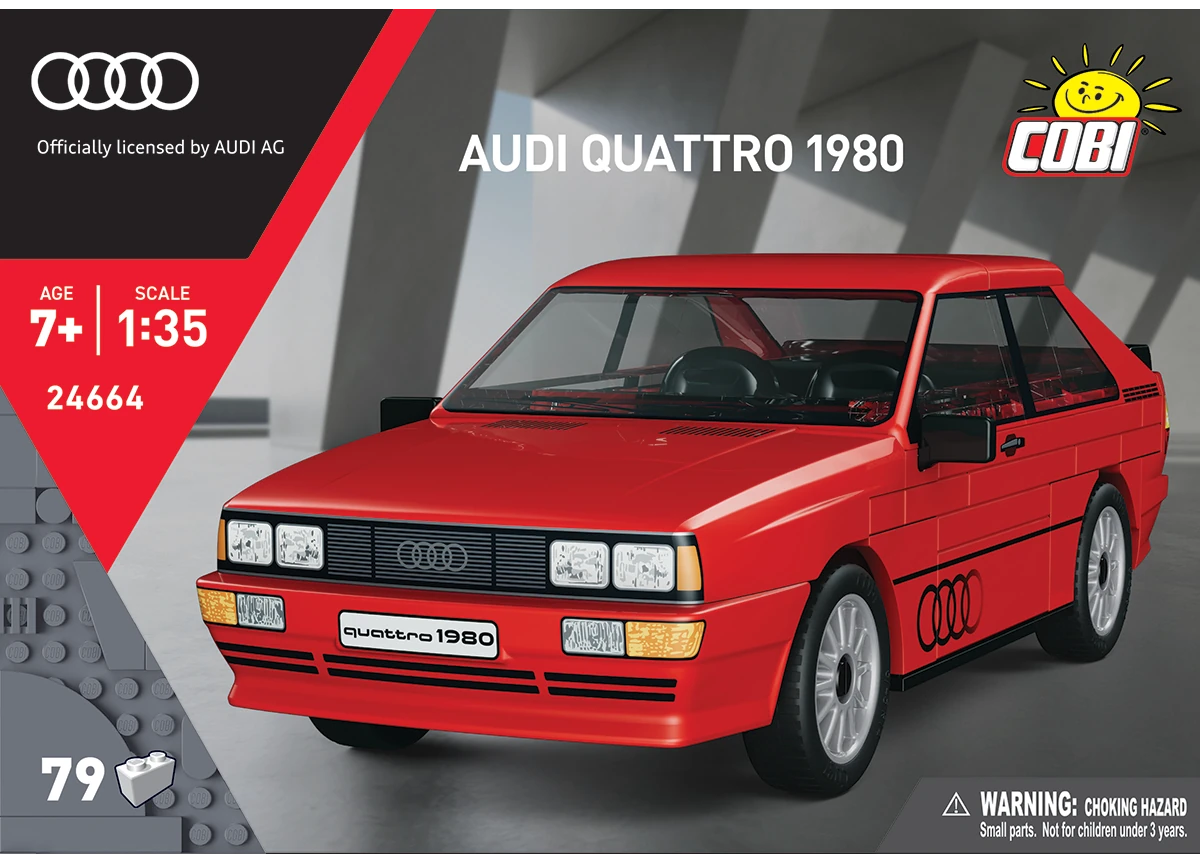 Audi Quattro 1980 COBI 24665 - Audi 1:35
