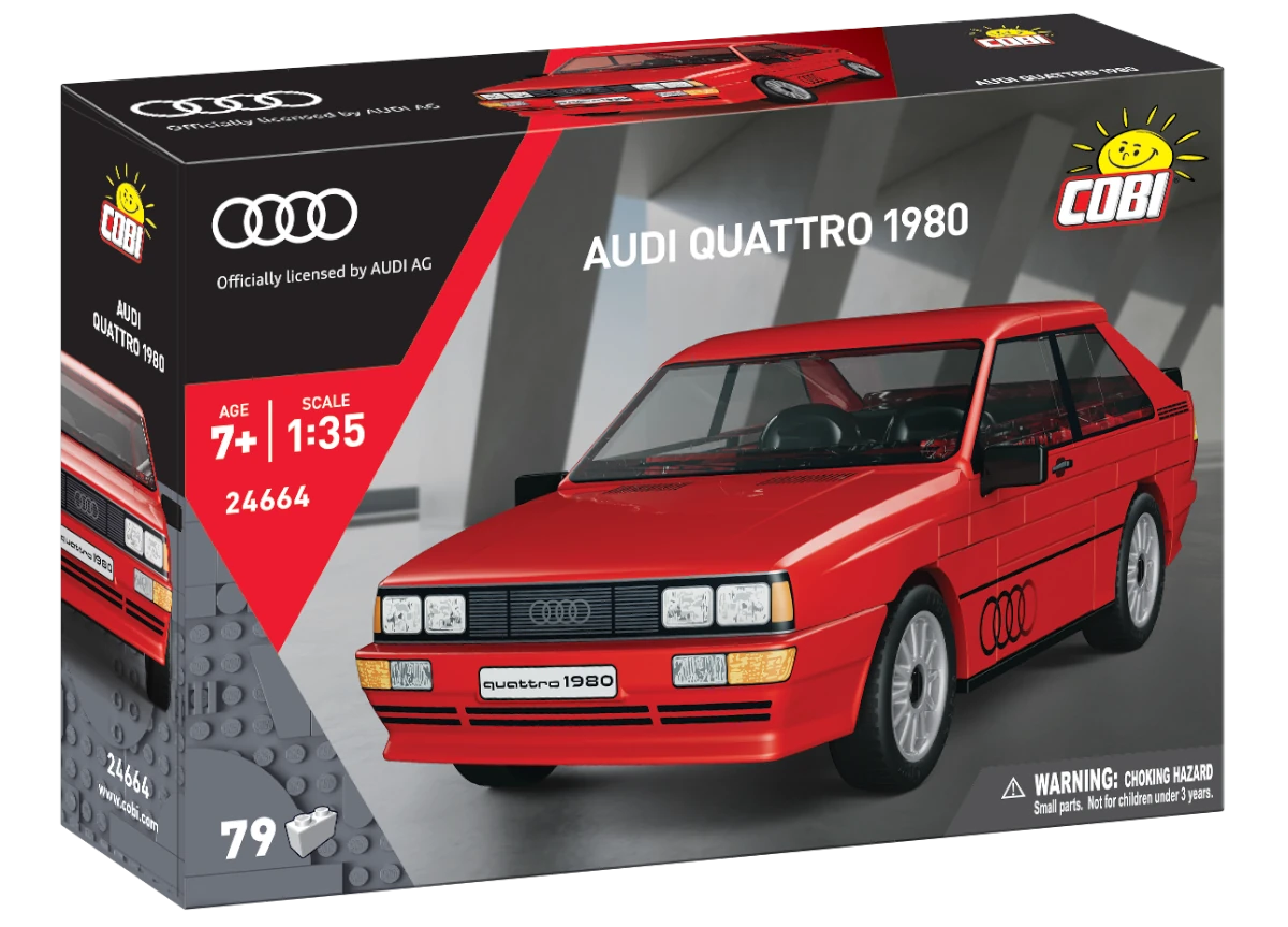 Audi Quattro 1980 COBI 24665 - Audi 1:35