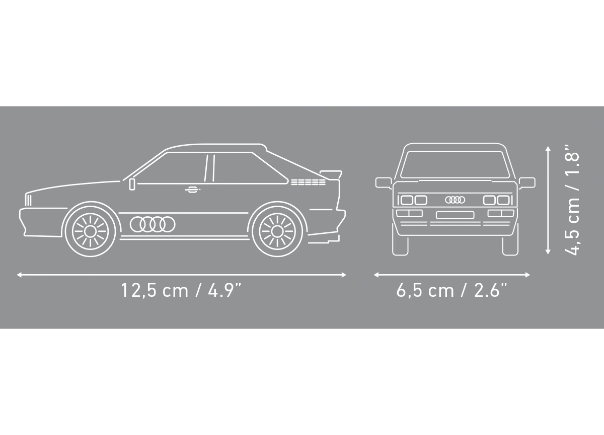 Audi Quattro 1980 COBI 24665 - Audi 1:35