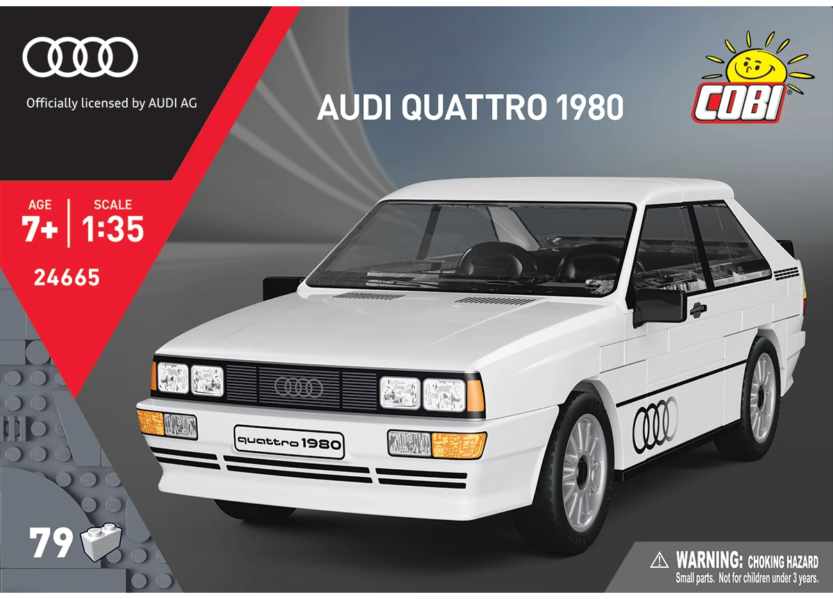 Audi Quattro 1980 COBI 24665 - Audi 1:35