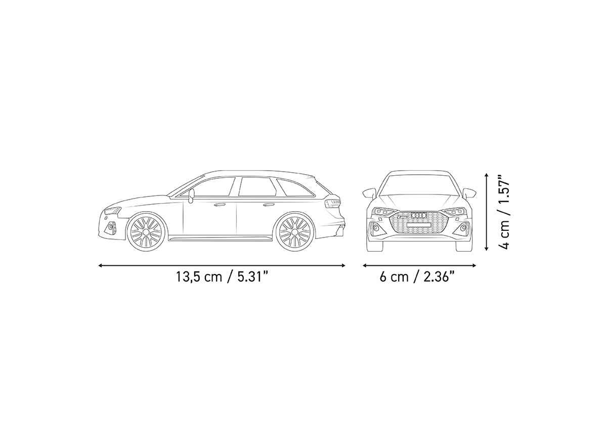 Audi RS4 Cycling madnes COBI - 24671 Audi 1:35