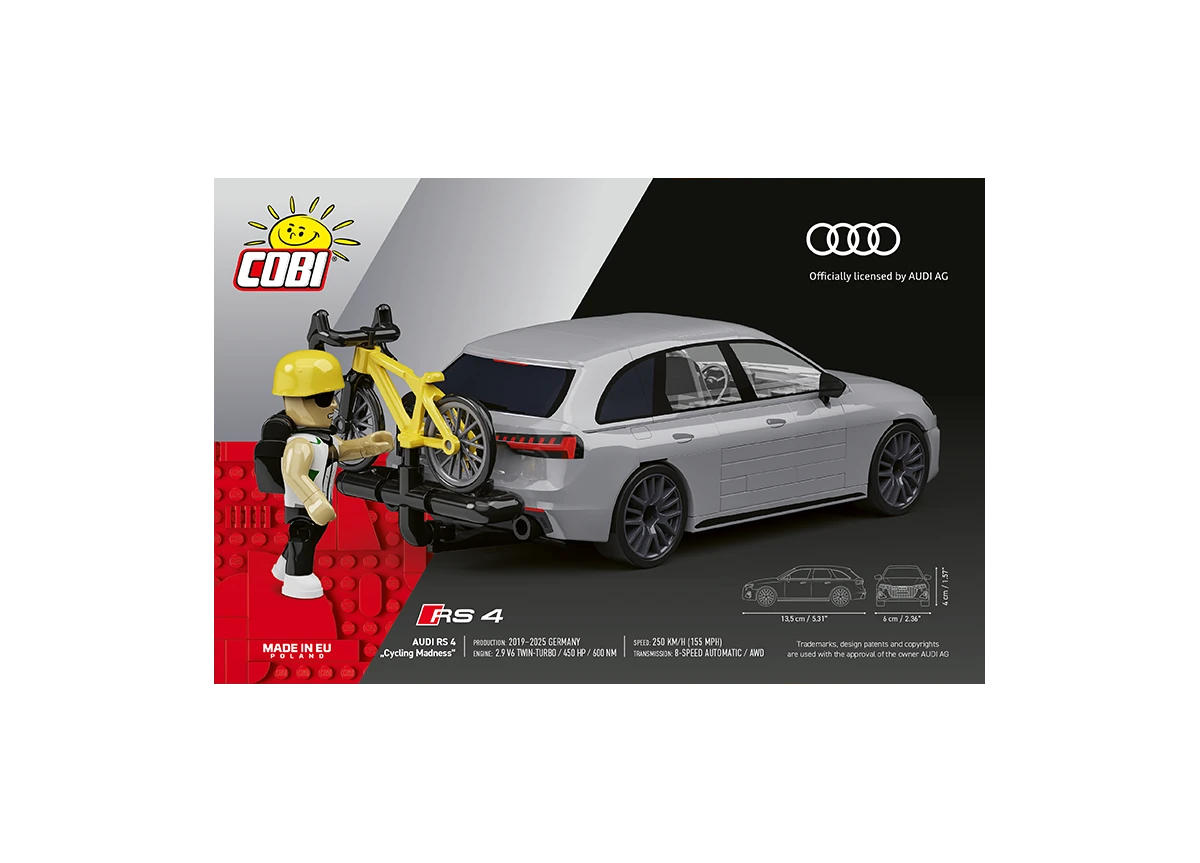 Audi RS4 Cycling madnes COBI - 24671 Audi 1:35