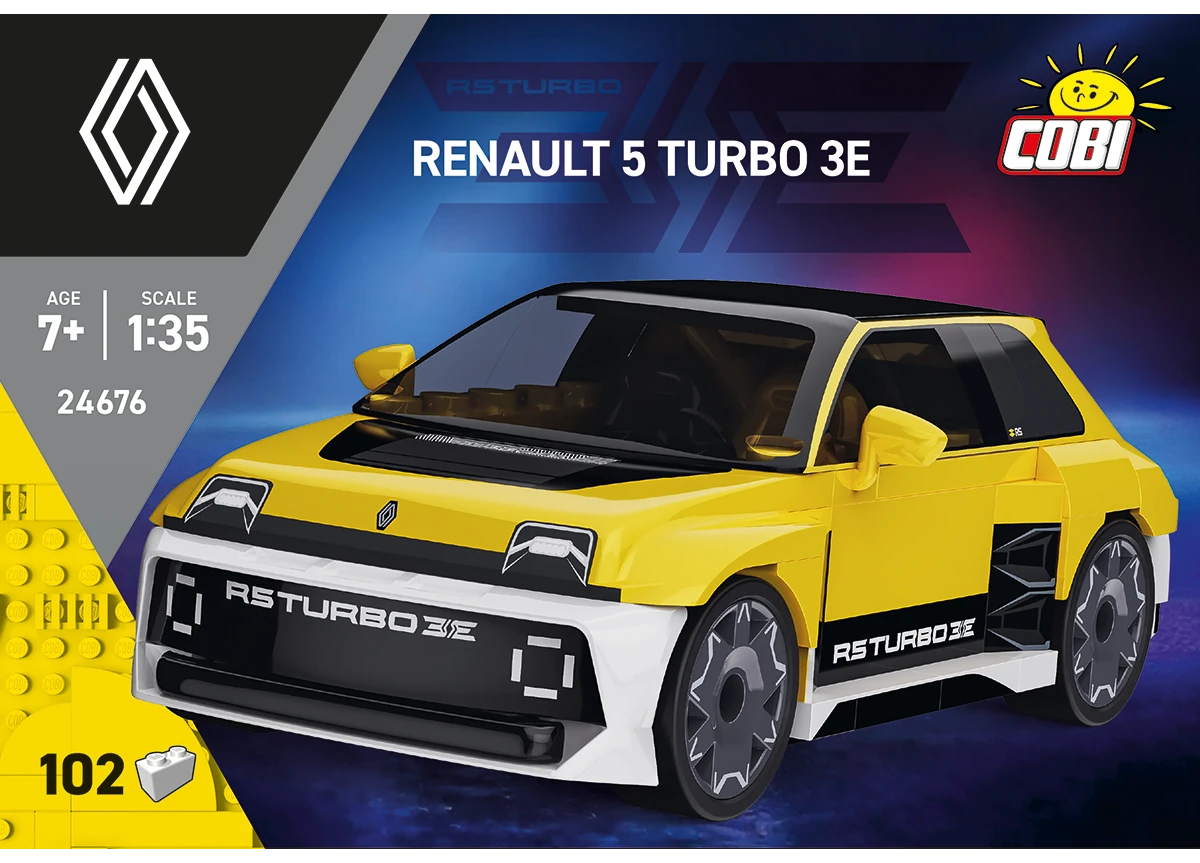Renault 5 turbo 3E COBI 24676 Renault 1:35