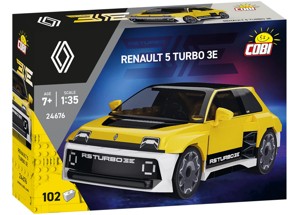 Renault 5 turbo 3E COBI 24676 Renault 1:35