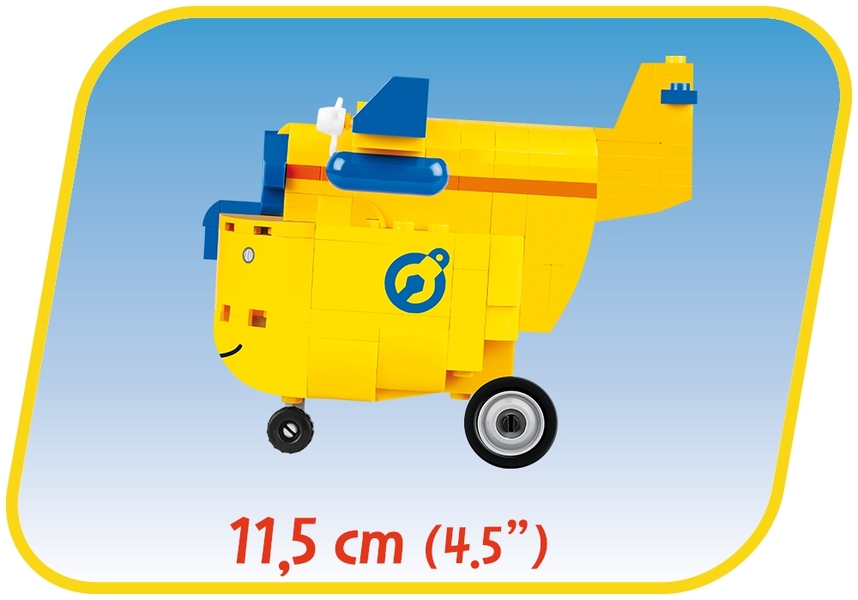Opravář Donnie žluté letadlo COBI 25124 - Super Wings