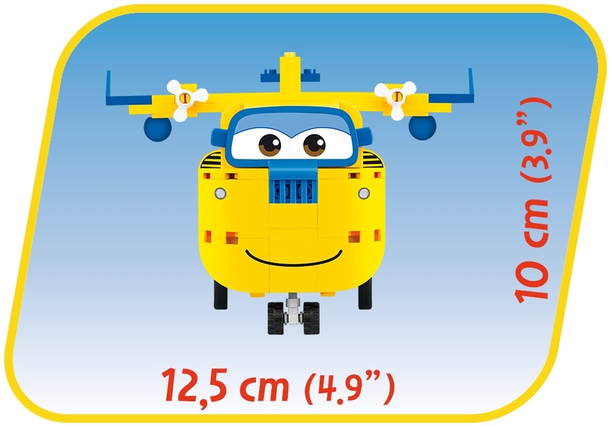 Opravář Donnie žluté letadlo COBI 25124 - Super Wings