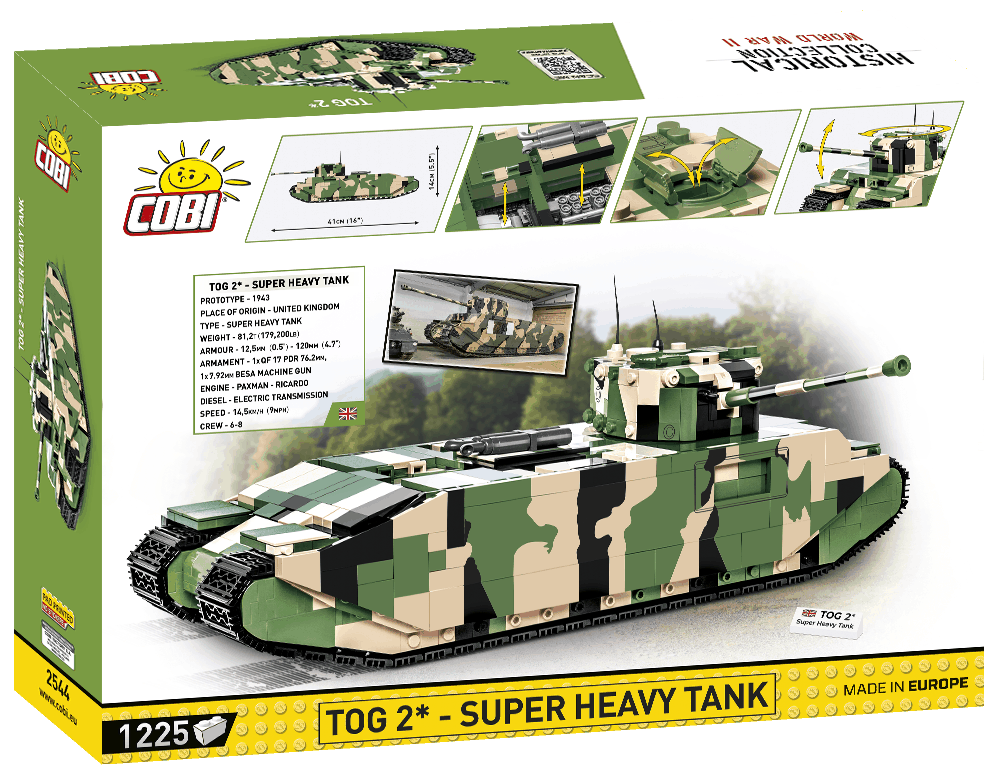British Super Heavy Tank TOG2 COBI 2544 - World War II