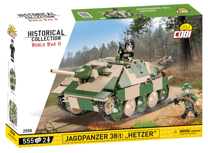 Německý stíhač tanků Jadgpanzer 38 (t) HETZER COBI 2558 - World War II