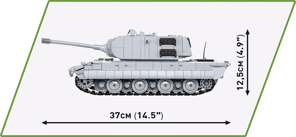 Německý supertěžký tank E-100 COBI 2572 - World War II