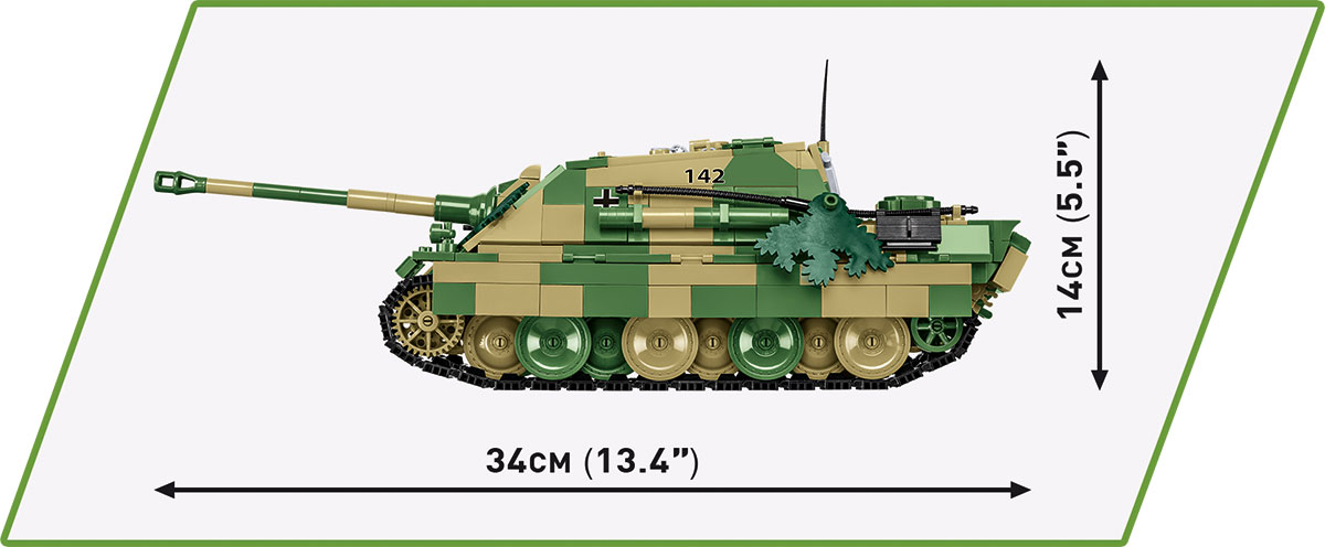 Německý těžký stíhač tanků Sd.Kfz. 173 JAGDPANTHER COBI 2573 - Limited Edition WWII
