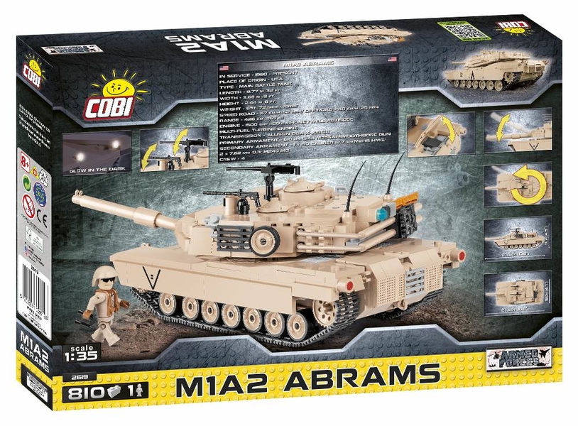 Tank M1A2 ABRAMS COBI 2619 - Armed Forces