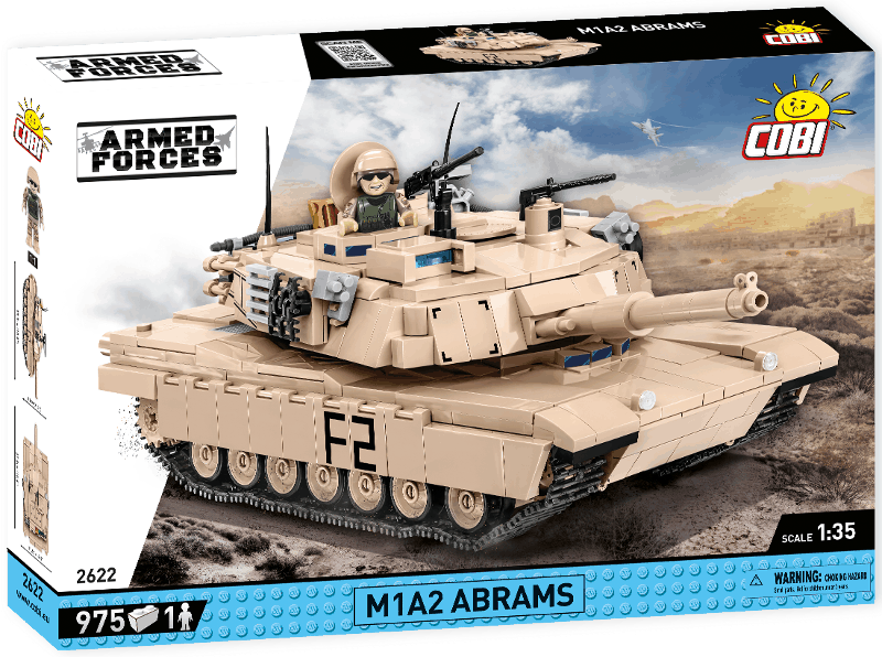 Americký tank M1A2 ABRAMS COBI 2622 - Armed Forces