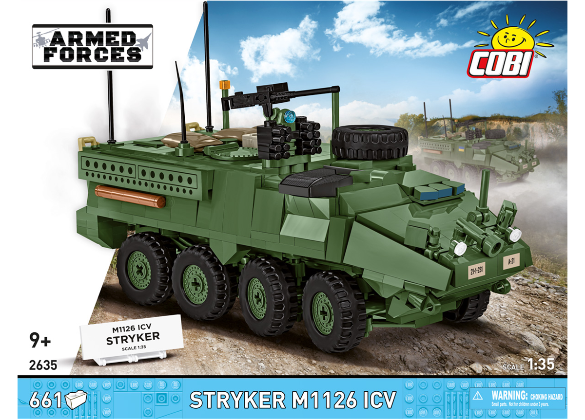 Kanadské obrněné vozidlo Stryker M1126 ICV COBI 2635 - Armed Forces 1:35