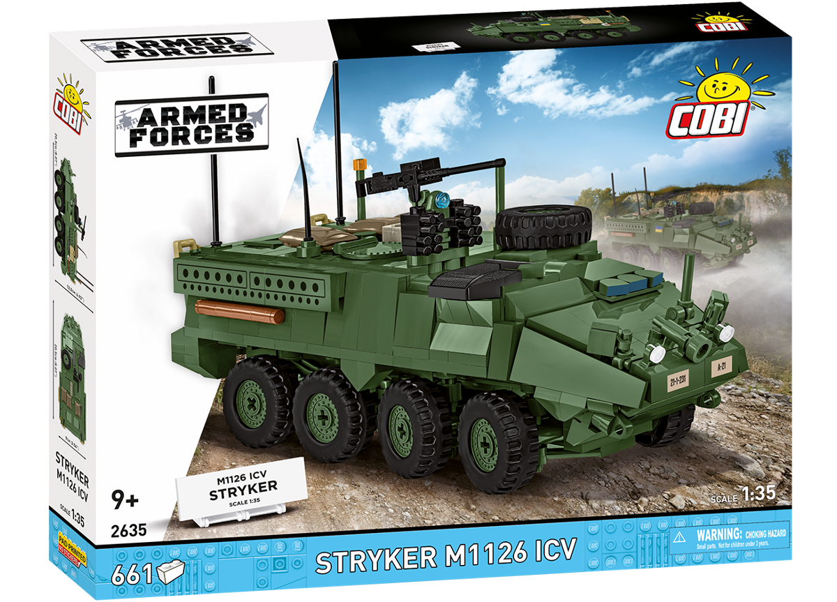 Kanadské obrněné vozidlo Stryker M1126 ICV COBI 2635 - Armed Forces 1:35