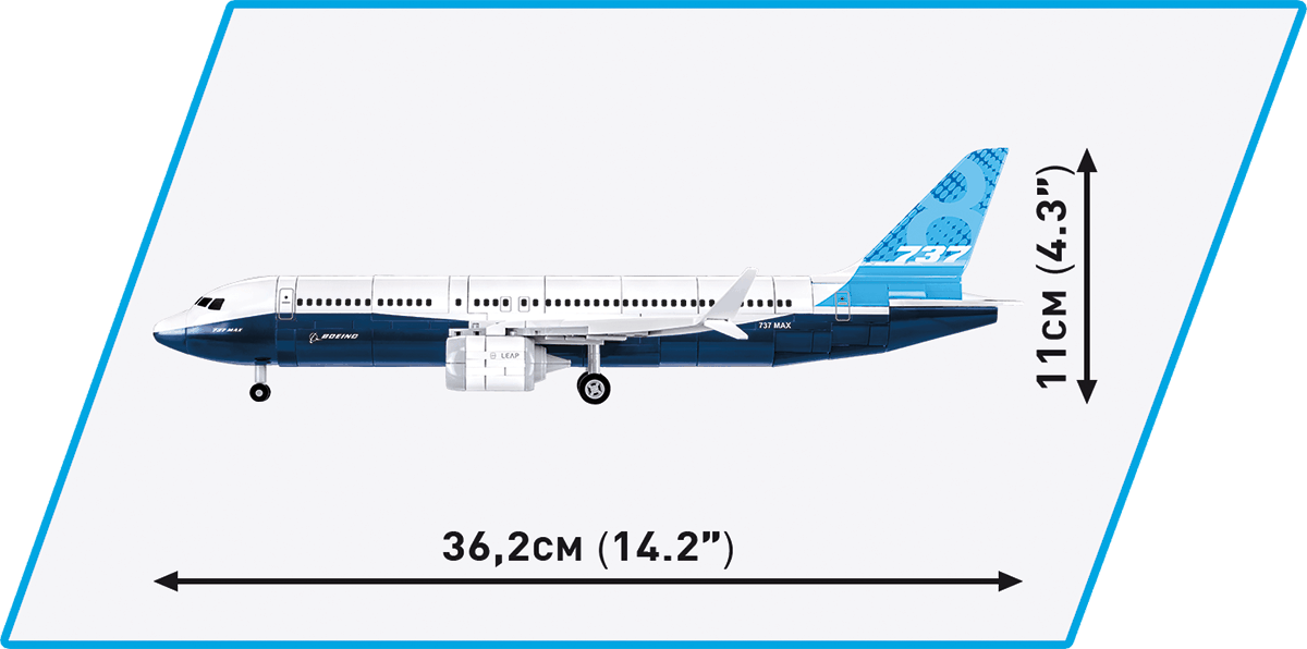 Dopravní letadlo Boeing 737-8 COBI 26608 - Boeing