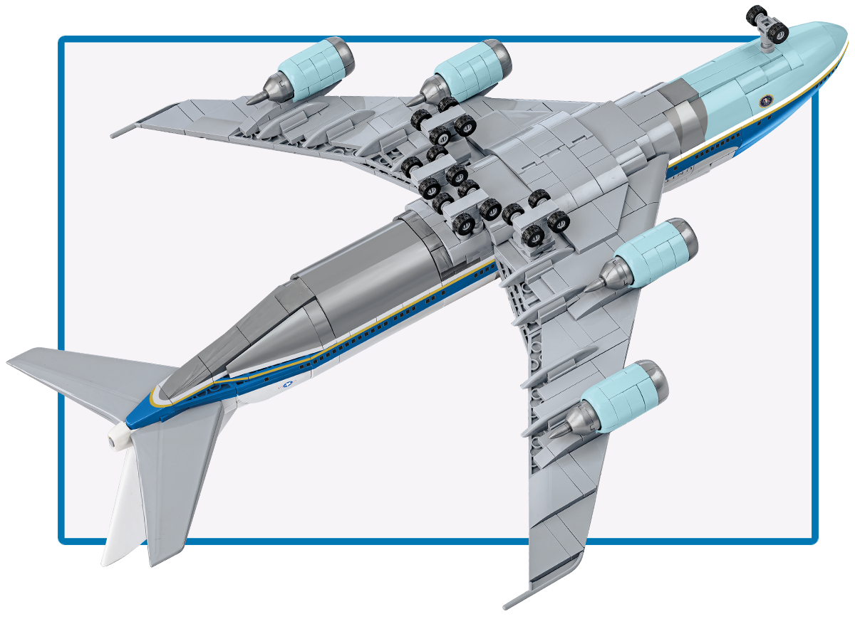 Dopravní letadlo Boeing 747 Air Force One COBI 26610A - Boeing 1:144