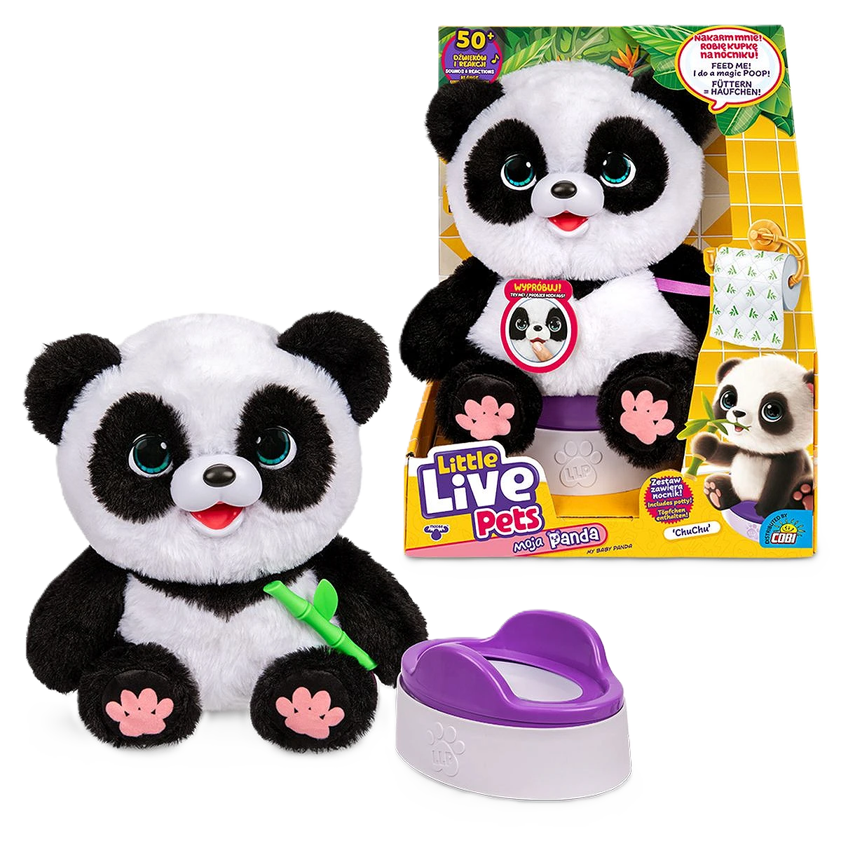 Interactive Panda Bear Chu Chu COBI MO-26676 – Little Live Pets