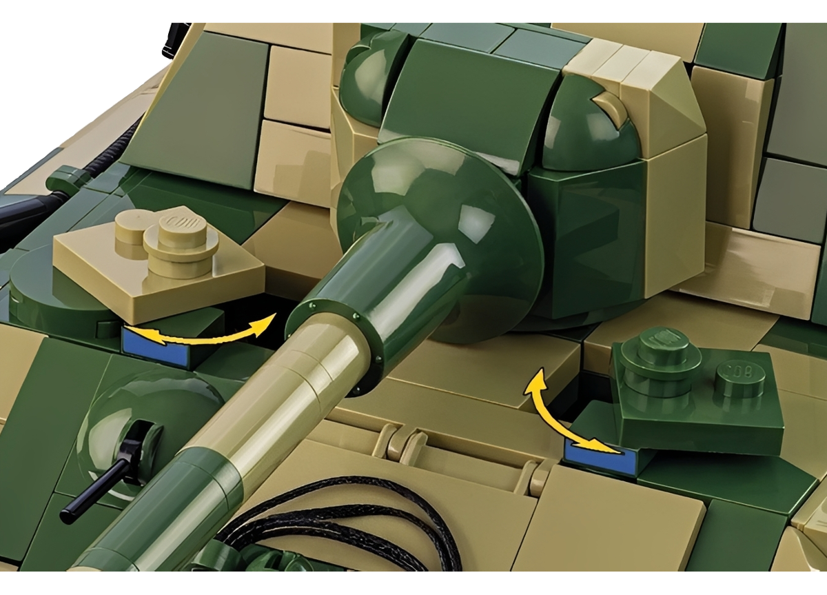Německý těžký stíhač tanků 12,8cm Panzerjäger Tiger Ausf.B Jagdtiger  COBI 2673 - Limited Edition WW II 1:28