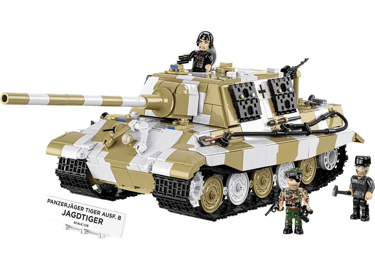 Německý těžký stíhač tanků Panzerjäger Tiger Ausf.B Jagdtiger  COBI 2674 World War II 1:28