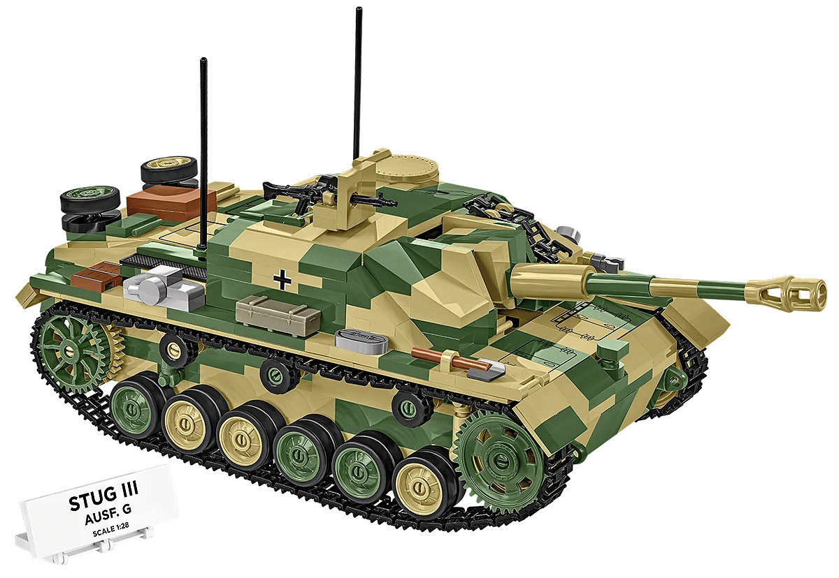 Německé samohybné útočné dělo STUG III Ausf. G COBI 2676 World War II 1:12