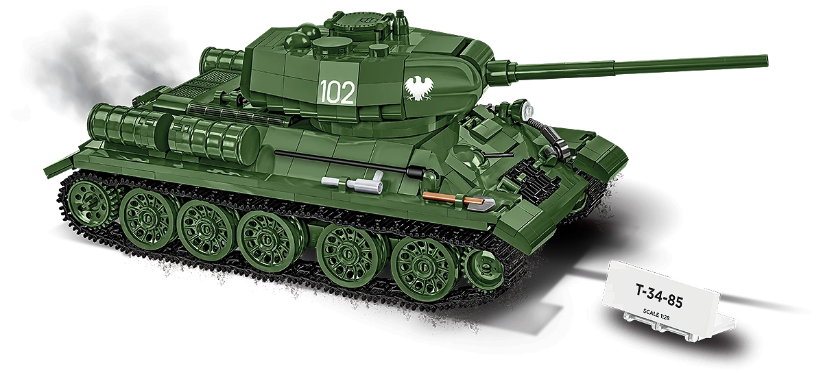 Ruský střední tank T-34-85 COBI 2683 - World War II 1:28