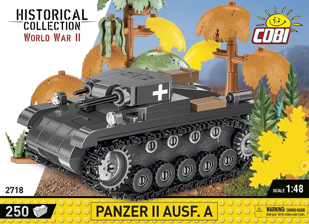 Lehký tank PANZER II AUSF. A COBI 2718 - World War II