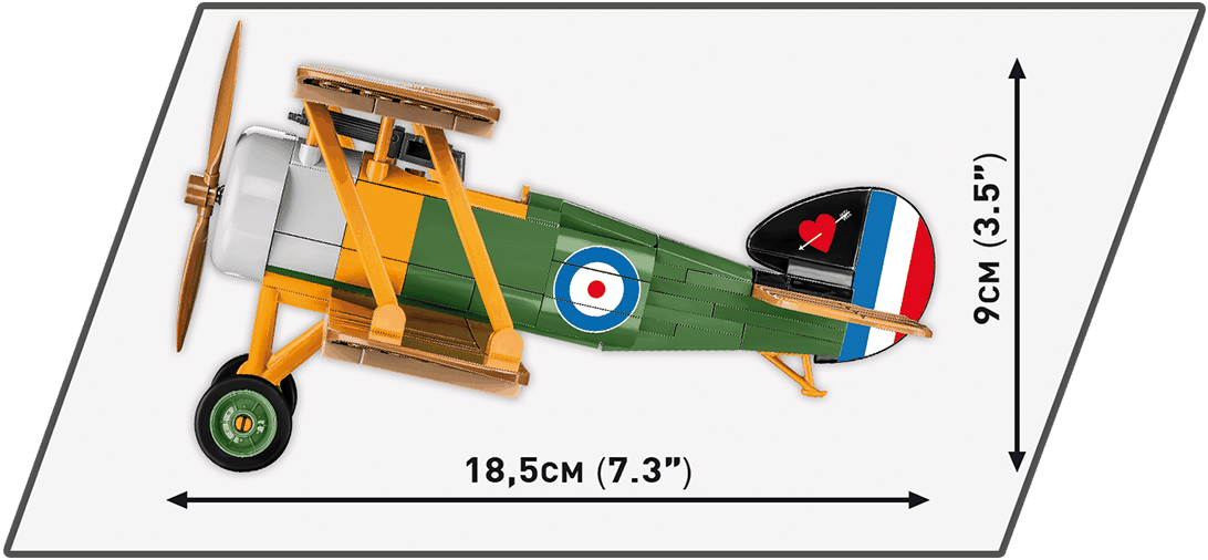 Dvouplošný stíhací letoun SOPWITH F.1 CAMEL COBI 2975 - Great War - kopie