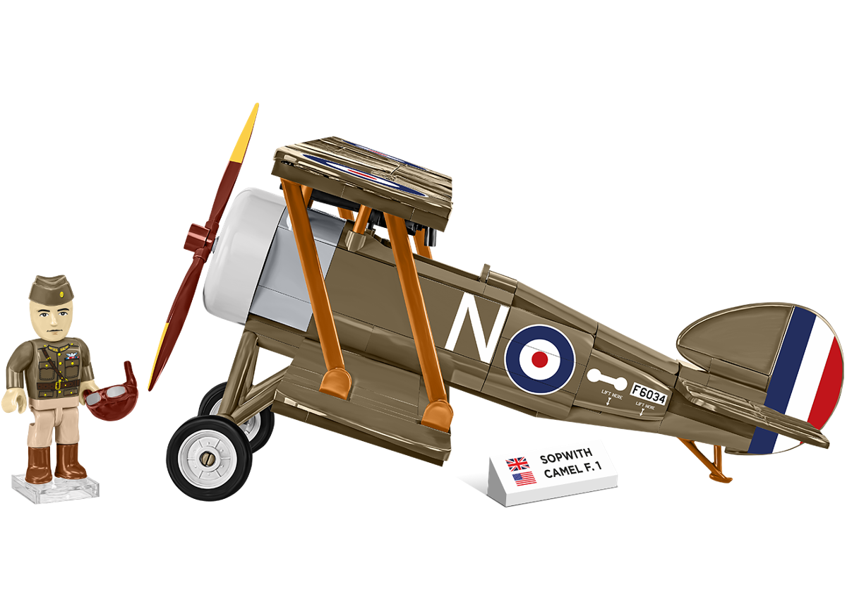 Britský dvouplošný stíhací letoun Sopwith F.1 CAMEL COBI 2999 - Great War  1:32