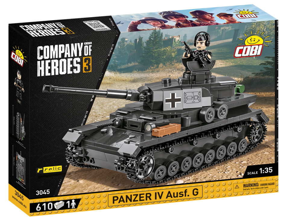 Německý tank Panzer IV Ausf. G COBI 3045 - Company of Heroes 3