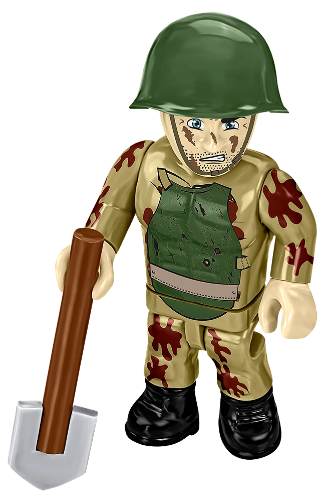 Německý tank Panzer V Panther & ruské dělo 152mm ML-20 COBI 3144 - Limited Edition WW II 1:35