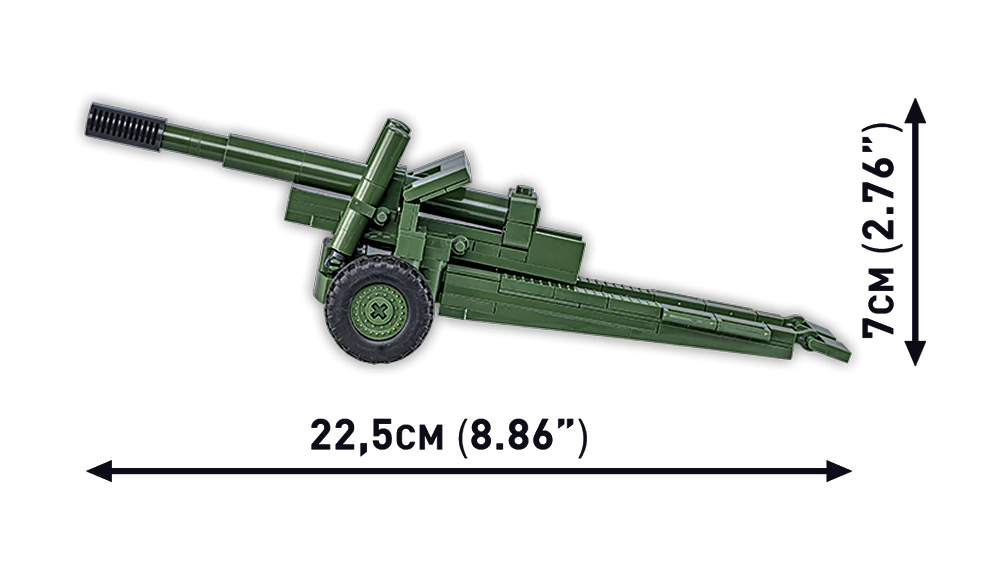 Německý tank Panzer V Panther & ruské dělo 152mm ML-20 COBI 3144 - Limited Edition WW II 1:35