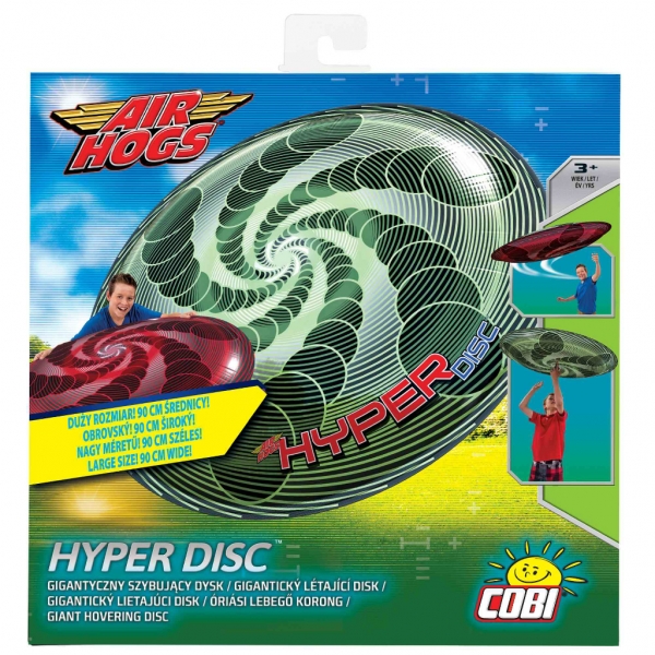 Obrovský létající Hyper dics COBI SPIN 94479 Air Hogs, Vyberte si desi