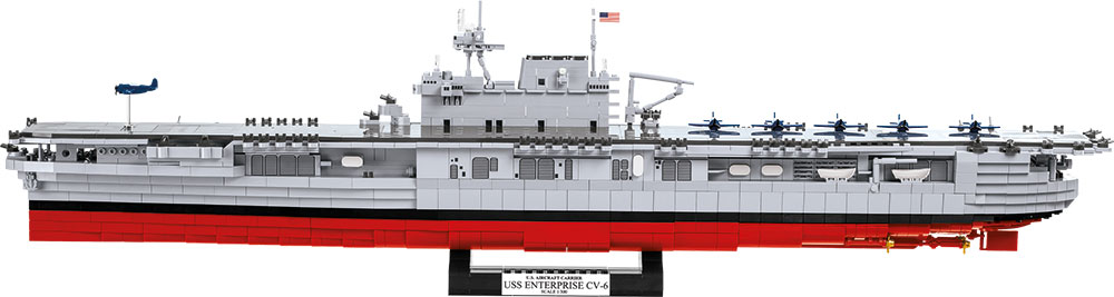 Americká letadlová loď USS Enterprise CV-6 COBI 4815 - World War II