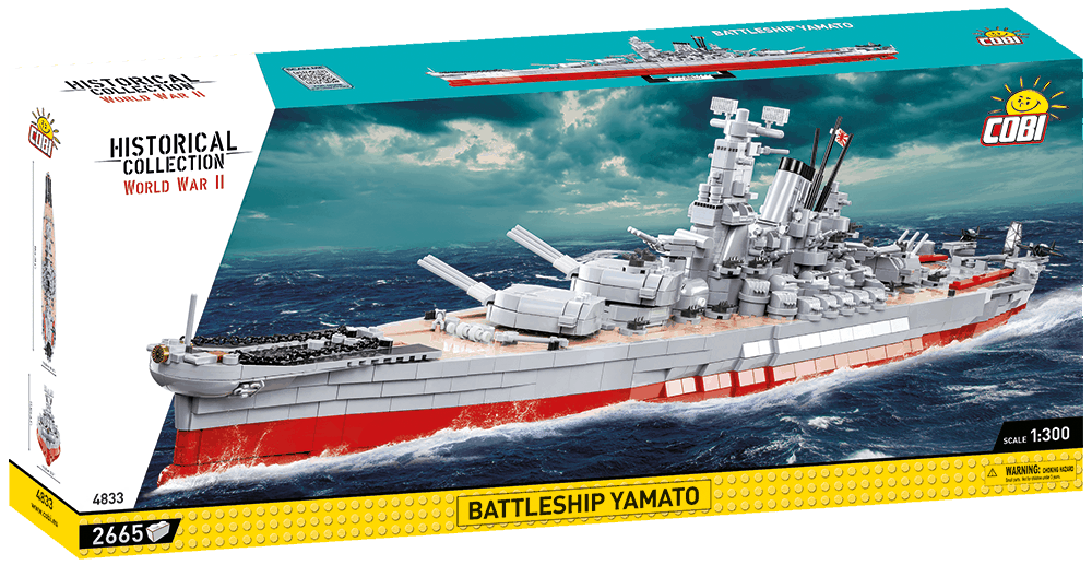 Japanese Battleship Yamato COBI 4832 - Executive edition WW II - kopie