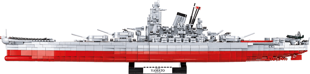 Japonská bitevní loď Jamato (Yamato) COBI 4833 - World War II