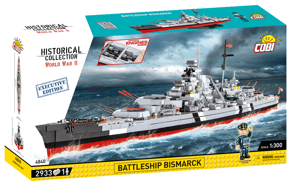 Německá bitevní loď BISMARCK COBI 4840 - Executive Edition WW II