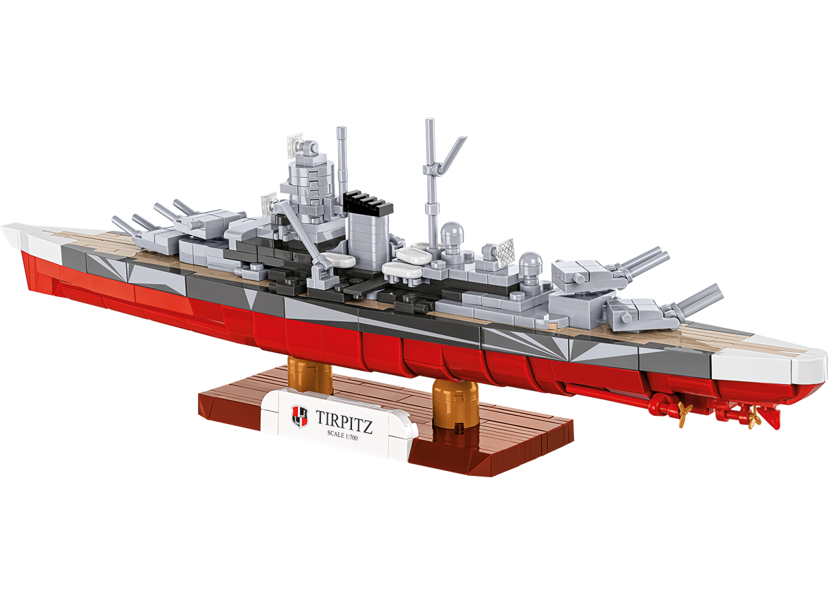 Bitevní loď TIRPITZ COBI 4853 - World War II 1:700