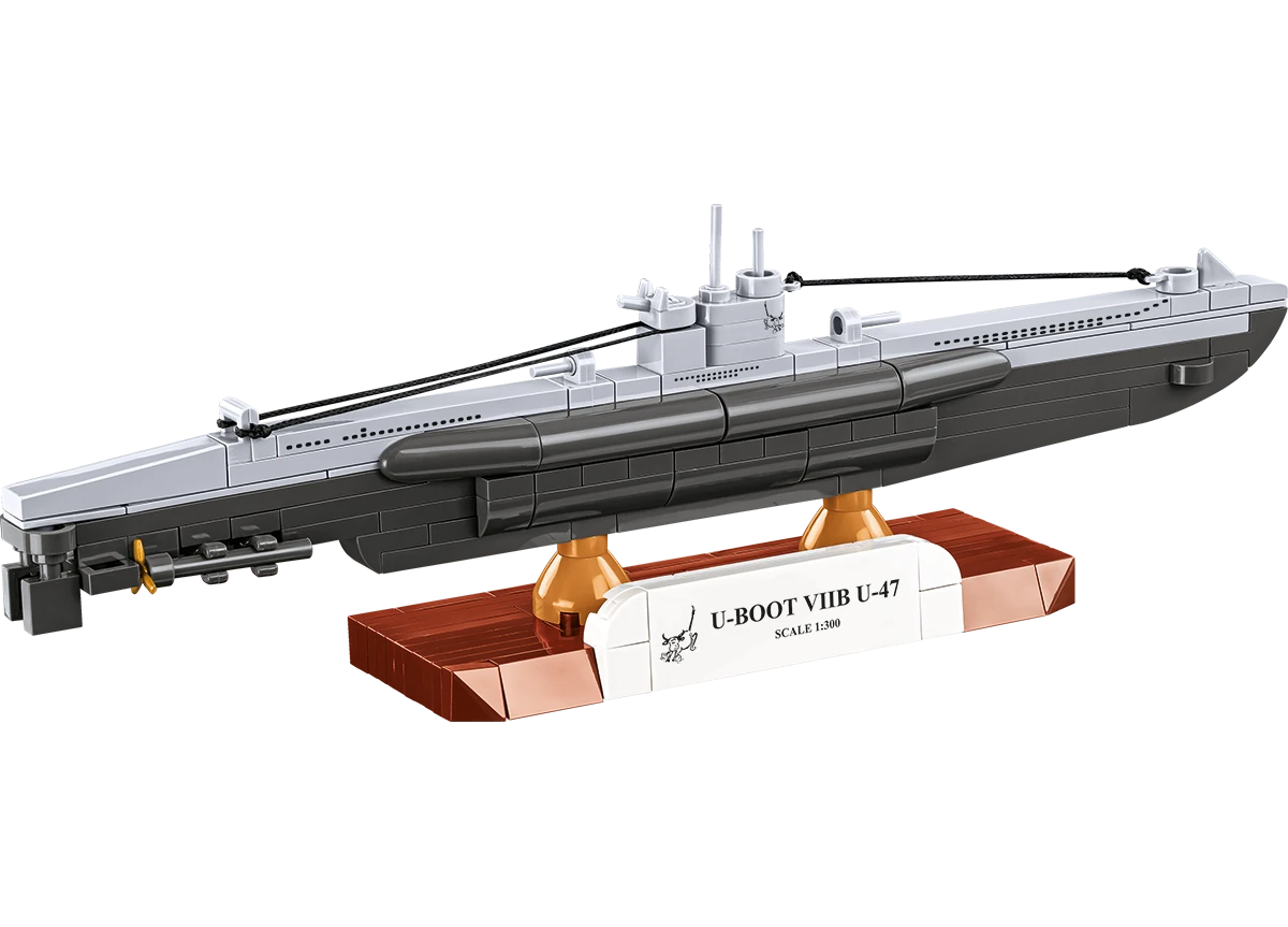 German submarine U-Boot VIIC U-96 COBI 4857 - World War II 1:300 - kopie