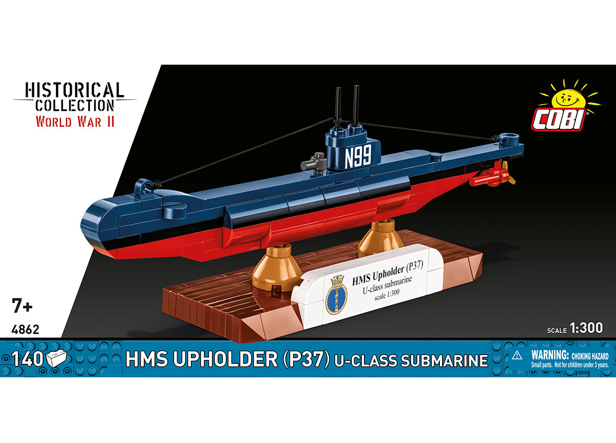 German submarine U-Boot VIIB U-47 COBI 4858 - World War II 1:300 - kopie