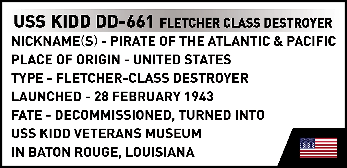 US Battleship USS Arizona BB-39 COBI 4843 - World War II - kopie