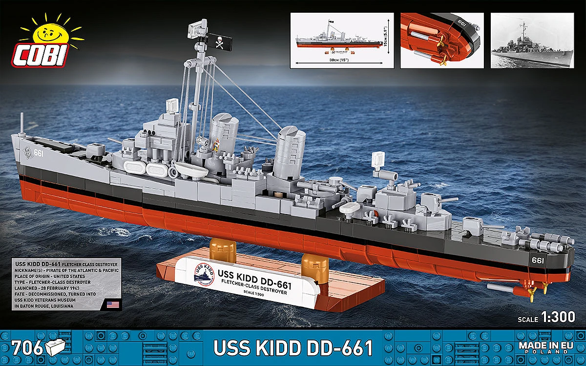 US Battleship USS Arizona BB-39 COBI 4843 - World War II - kopie