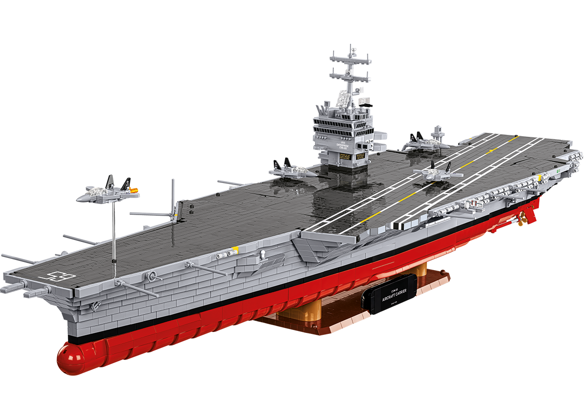 Americká letadlová loď  USS Enterprise CVN-65 COBI 4869 - Armed Forces 1:300