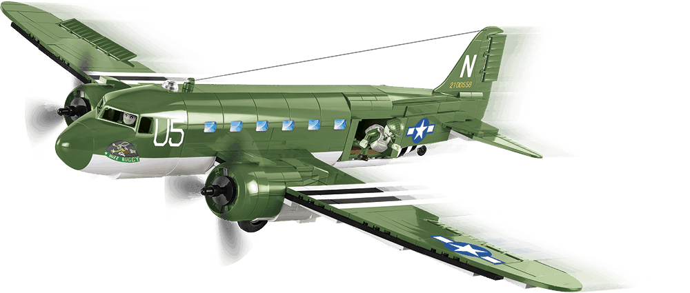Dopravní letadlo Douglas C-47 Skytrain Dakota COBI 5701 - World War II